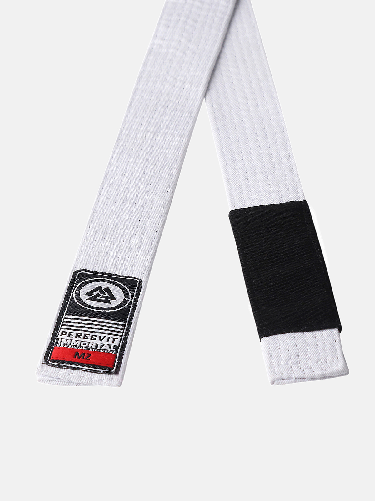 Kids BJJ Gi Belt Solid White, Photo № 2
